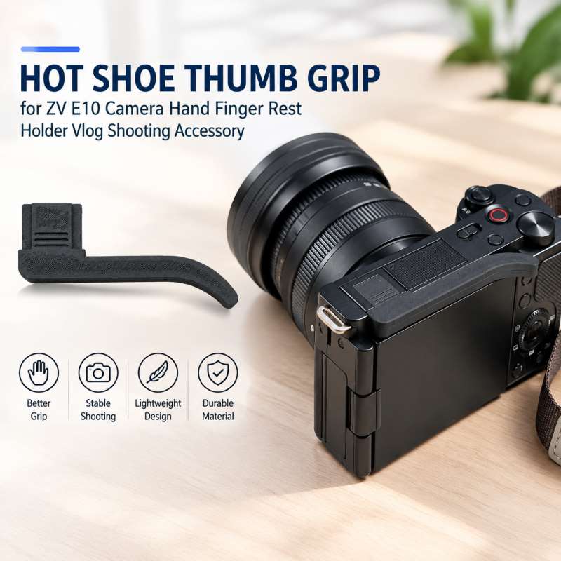 Sony Camera Zv-E10 - Pegangan Jempol untuk Dudukan Kamera ZV