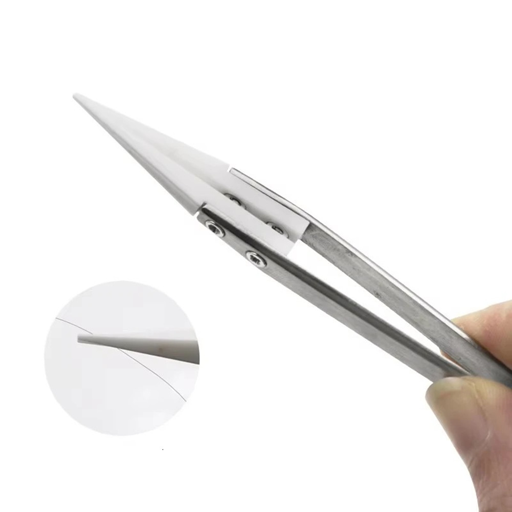 3 buah Pinset Ujung Keramik An - Electronics Repair Hobby ulasan dan harga