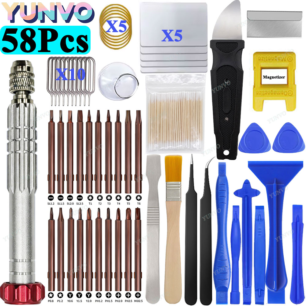 Set Obeng Presisi 58 in 1, Kit - Phone Opening Tool ulasan dan harga